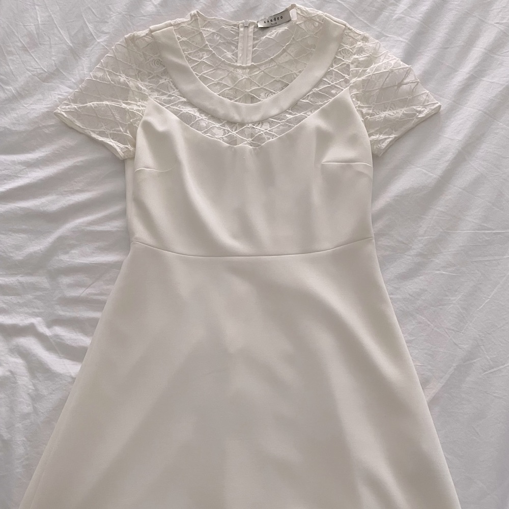 White Sandro Dress